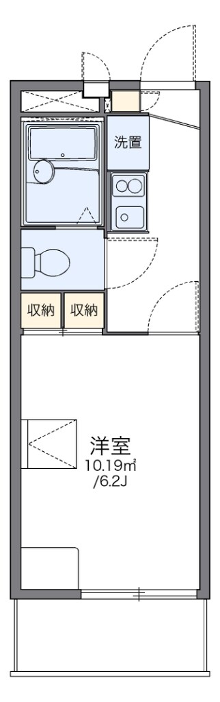 尼崎駅 徒歩15分 3階の物件間取画像