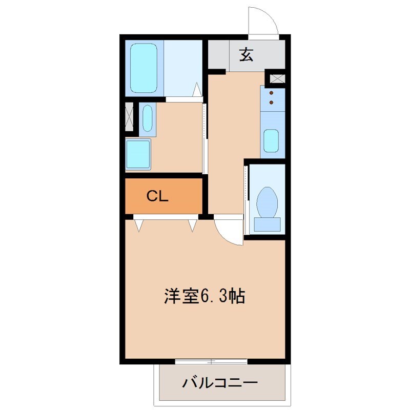 塚口駅 徒歩7分 1階の物件間取画像