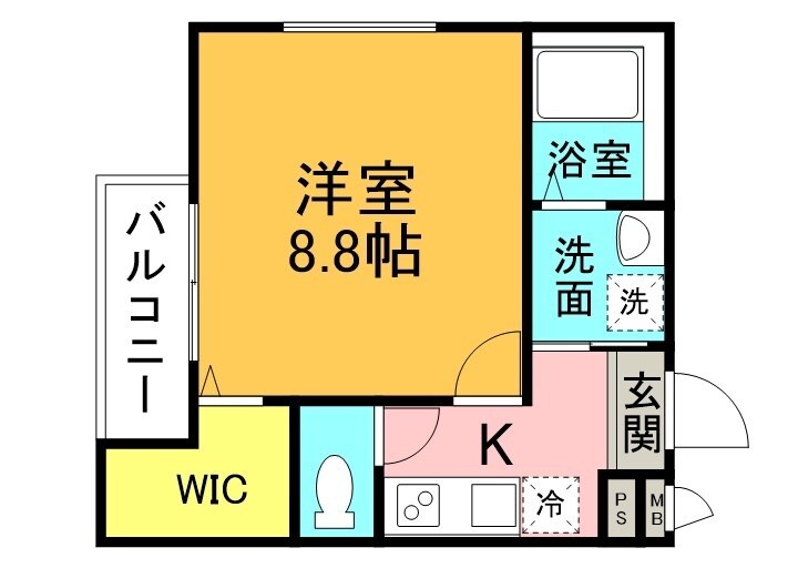 園田駅 徒歩11分 2階の物件間取画像