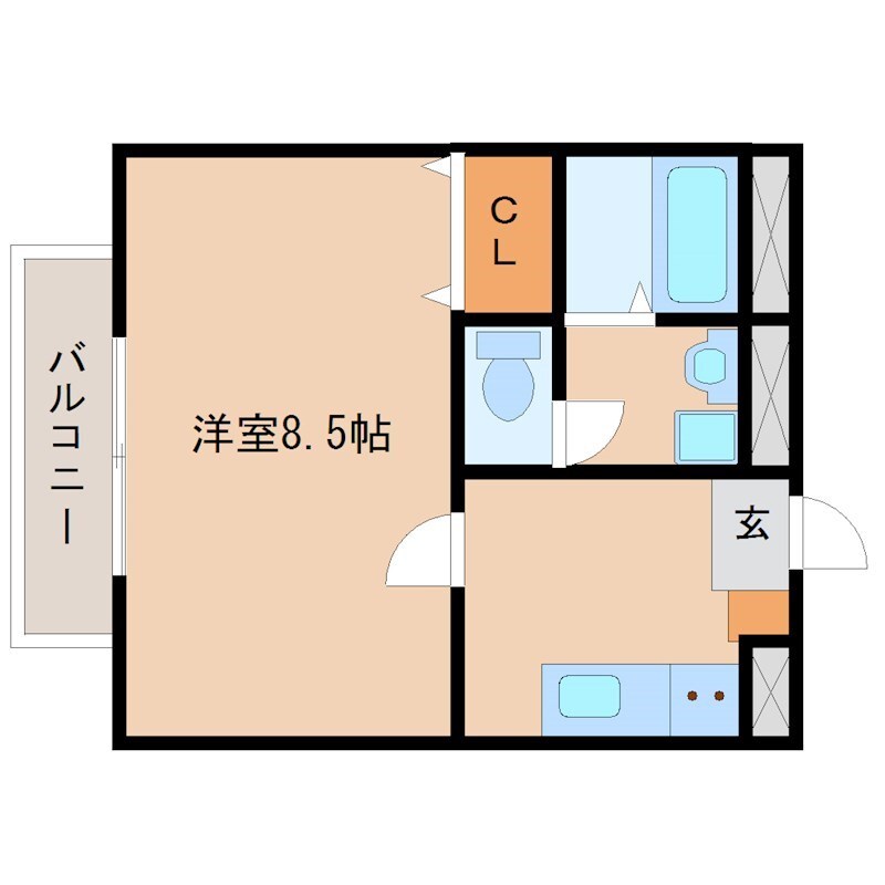 塚口駅 徒歩7分 3階の物件間取画像