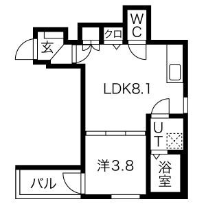 尼崎駅 徒歩11分 1階の物件間取画像