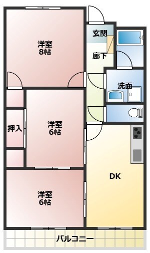 武庫之荘駅 徒歩23分 1階の物件間取画像