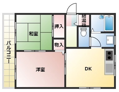 塚口駅 徒歩7分 2階の物件間取画像