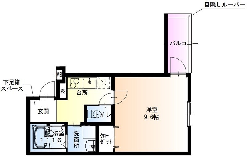 伊丹駅 徒歩11分 3階の物件間取画像