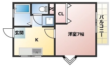 塚口駅 徒歩7分 2階の物件間取画像