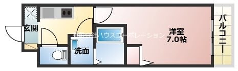 立花駅 徒歩12分 2階の物件間取画像