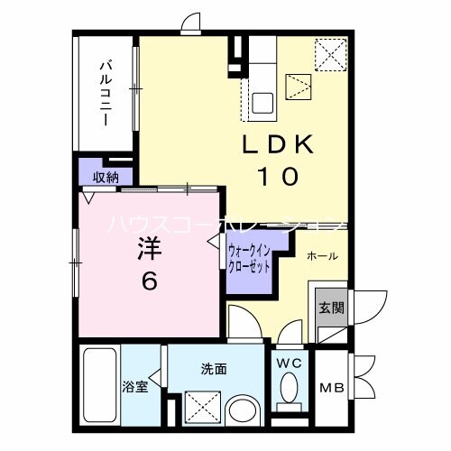 尼崎駅 徒歩15分 1階の物件間取画像