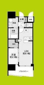 セレニテ新大阪ミラク弐番館の物件間取画像