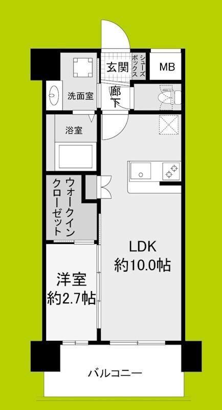 セレニテ東三国ミラクの物件間取画像