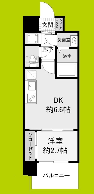 セレニテ東三国ミラクの物件間取画像