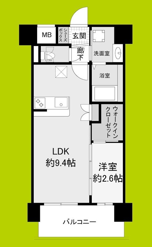 セレニテ東三国ミラクの物件間取画像