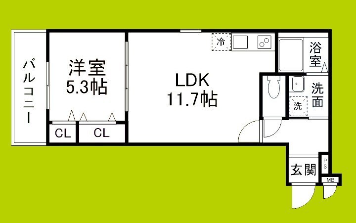 CASA・COMFORTの物件間取画像