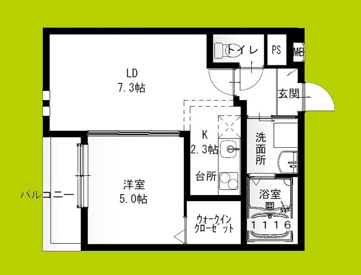 フジパレス向島町II番館の物件間取画像