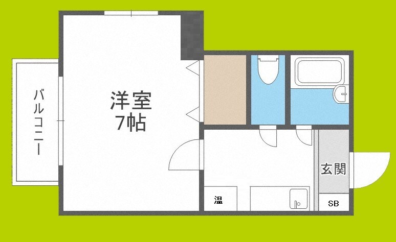 OPA緑橋の物件間取画像