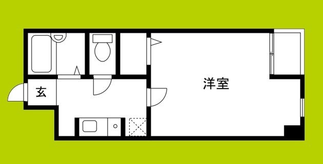 コーポラス5の物件間取画像