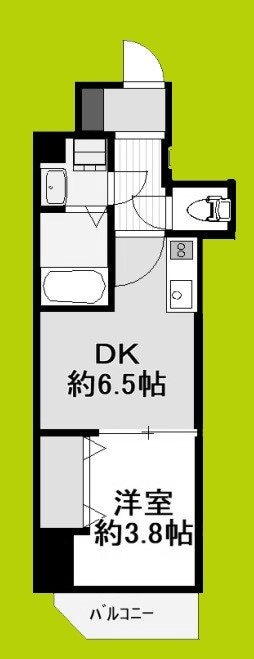 GARDENIA城東の物件間取画像