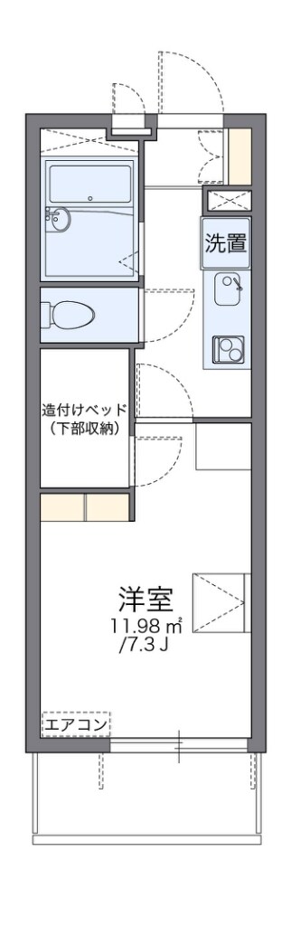 レオパレス昴の物件間取画像