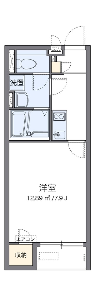 レオネクストアルバの物件間取画像