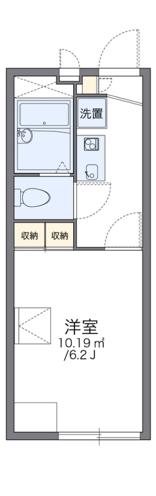 レオパレスヴィヴレ大弥の物件間取画像