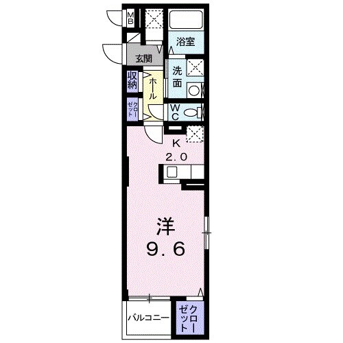 セラヴィの物件間取画像
