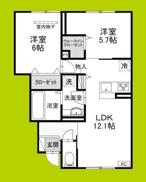 プティ・パレの物件間取画像