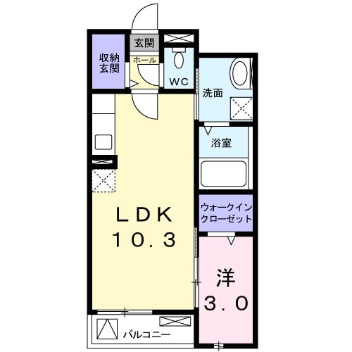 プランドール高槻の物件間取画像