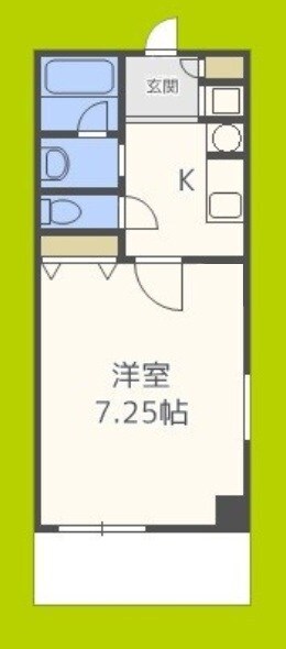 ジュネス今里の物件間取画像