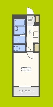 グランベイ豊新の物件間取画像