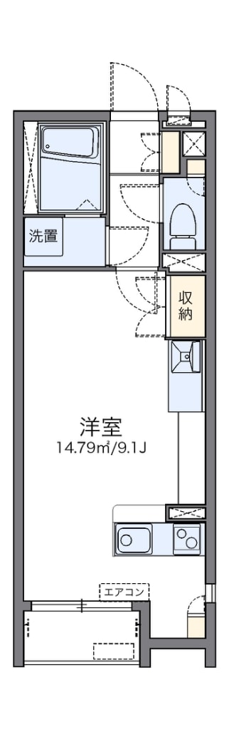 レオネクスト飛鳥の物件間取画像