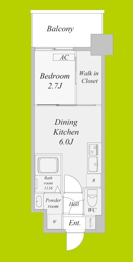セレニテ新大阪エクラの物件間取画像