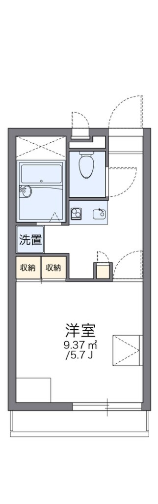 鳳駅 徒歩25分 1階の物件間取画像