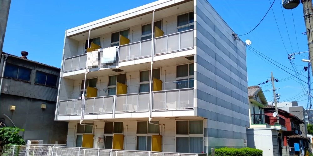 レオパレスメルベーユ緑橋の物件外観写真