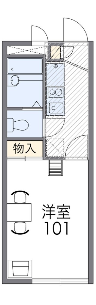 物件間取画像