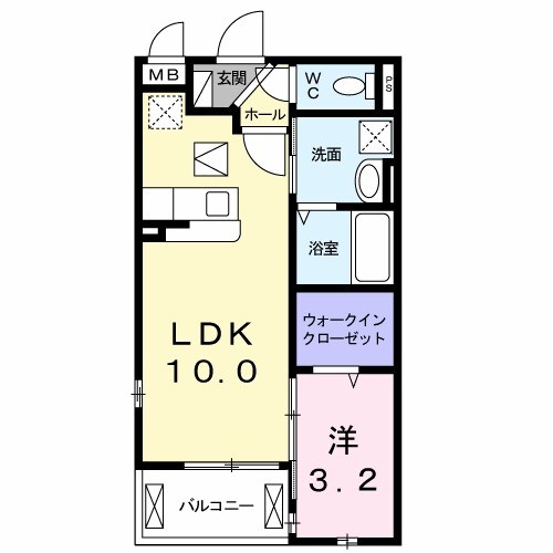 花水木　宝塚の物件間取画像