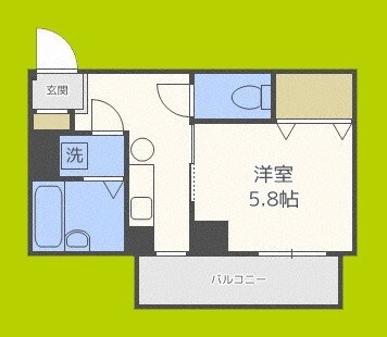 コモグランツ松屋町の物件間取画像