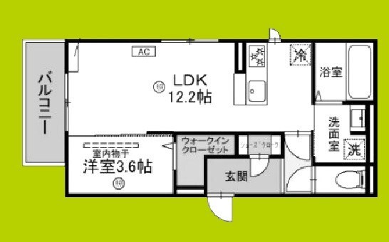 シエル星田の物件間取画像