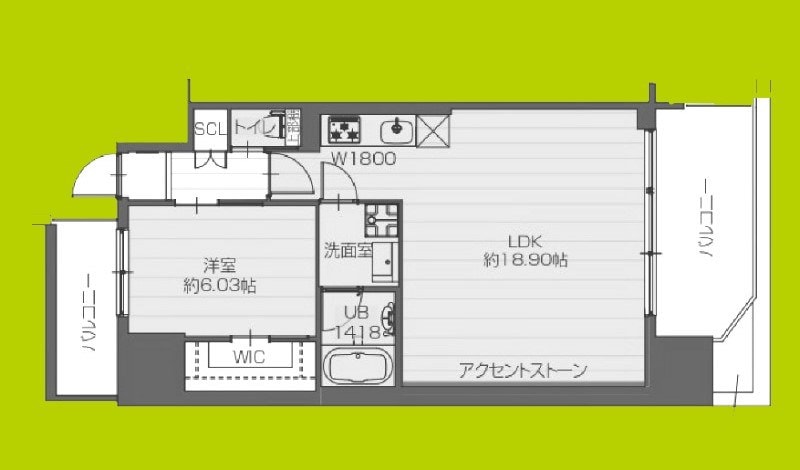 プレジオ新大阪EUROの物件間取画像