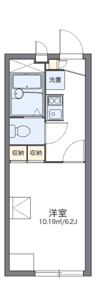 レオパレスＬｏｖｉｎ　IIの物件間取画像