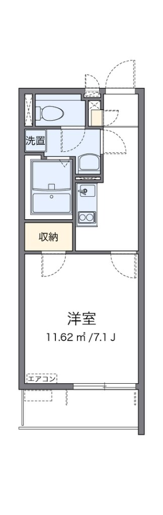 クレイノＴｏｗａの物件間取画像