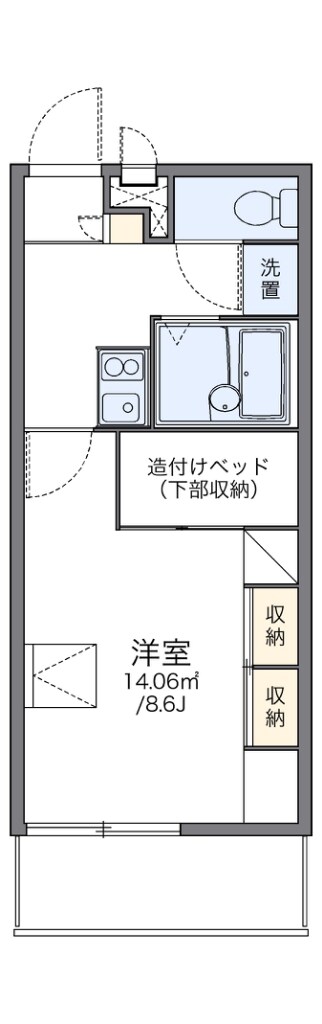 物件間取画像