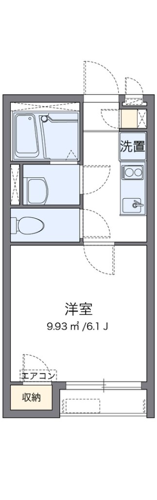 クレイノプランセル　華の物件間取画像