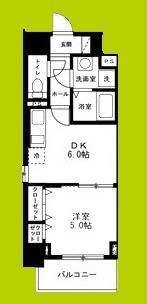 リアライズ鶴橋東IIの物件間取画像