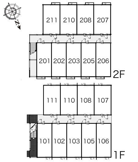 鶴見緑地駅 徒歩13分 2階の物件内観写真