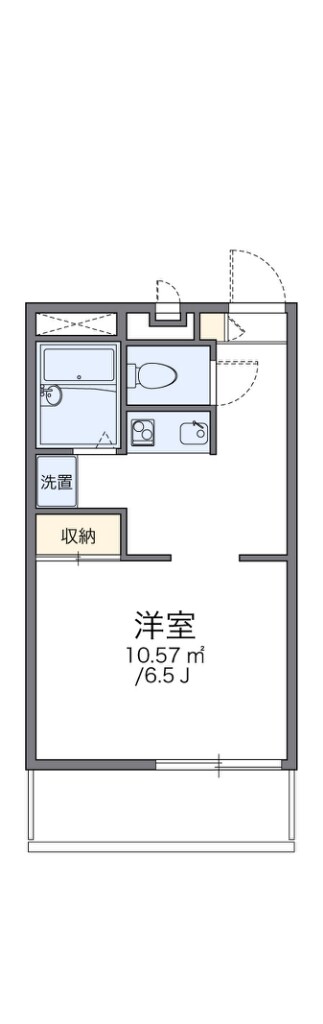 レオパレスＳｕｃｃｅｓｓの物件間取画像