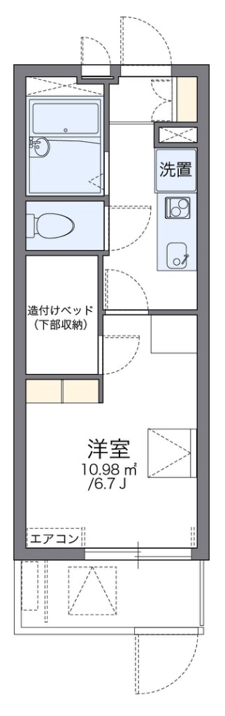 物件間取画像