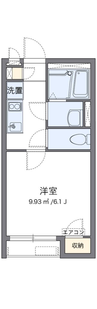クレイノプランセル　華の物件間取画像