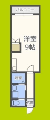 ロイヤルハイツ阿倍野の物件間取画像