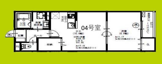 アート星田駅前の物件間取画像