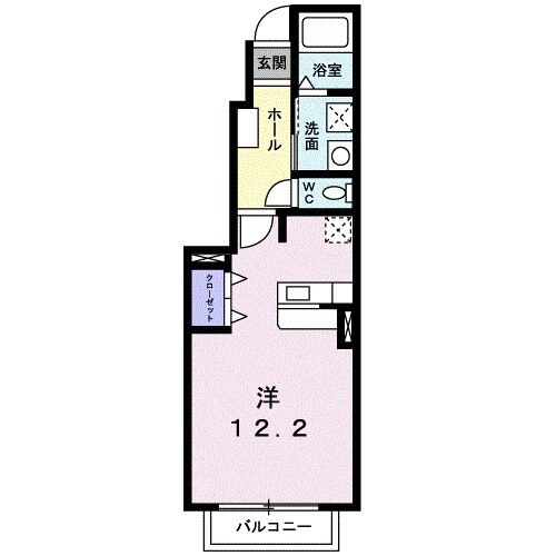 プリンス鋳物師の物件間取画像