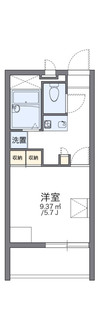 物件間取画像